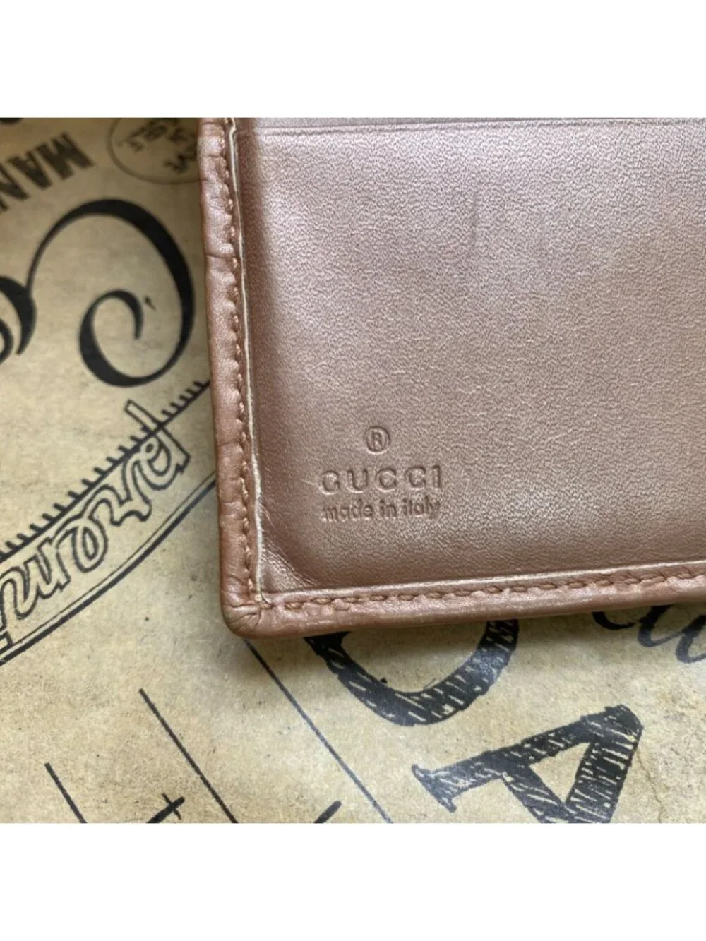 Gucci Bifold Wallet Compact GG Leather Bree - Picture 5 of 14